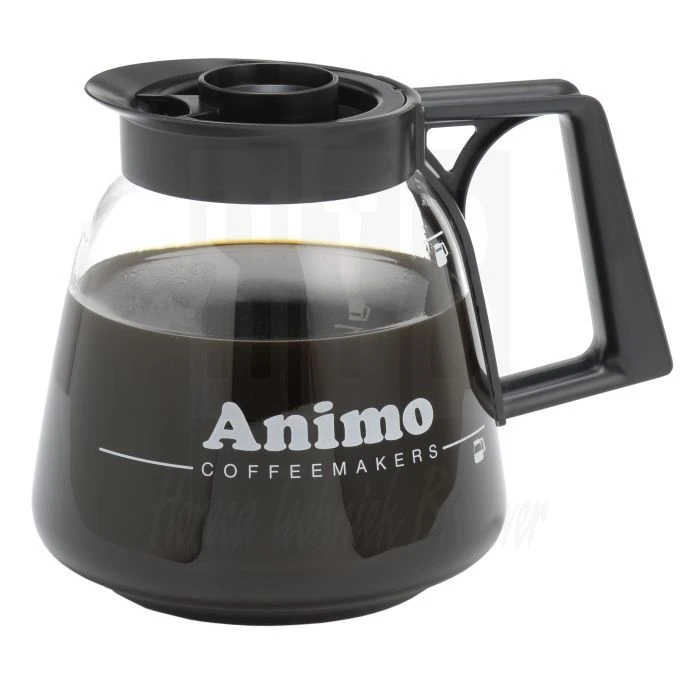Animo Glaskan 1.8 Liter, ZWART, Met ANIMO Logo, 08208 3 Animo Glaskan 1.8 Liter, ZWART, Met ANIMO Logo, 08208