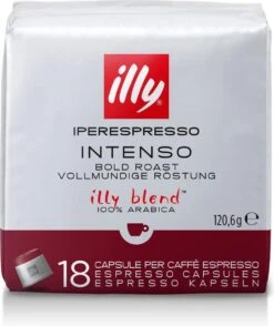 Illy - Iperespresso Koffie Home Intenso 6 X 18 Capsules -Koffiebenodigdheden Winkel 1008x1200