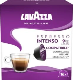 Lavazza Espresso Intenso Capsules - Geschikt Voor Dolce Gusto Apparaat - 16 Stuks X3 8 Lavazza Espresso Intenso Capsules - Geschikt Voor Dolce Gusto Apparaat - 16 Stuks X3 -Koffiebenodigdheden Winkel 1095x1200 1