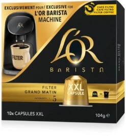 L'OR BARISTA XXL Filter Grand Matin (5) - 5 X 10 Koffiecups 27 L'OR BARISTA XXL Filter Grand Matin (5) - 5 X 10 Koffiecups -Koffiebenodigdheden Winkel 1115x1200 1