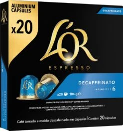 L'OR Espresso Decaffeinato (6) - 10 X 20 Koffiecups 23 L'OR Espresso Decaffeinato (6) - 10 X 20 Koffiecups -Koffiebenodigdheden Winkel 1129x1200 4