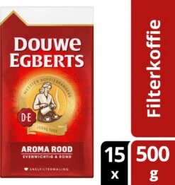 Douwe Egberts Aroma Rood Filterkoffie - 15 X 500 Gram 9 Douwe Egberts Aroma Rood Filterkoffie - 15 X 500 Gram -Koffiebenodigdheden Winkel 1132x1200 8