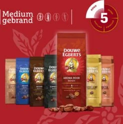 Douwe Egberts Aroma Rood Koffiebonen - 4 X 1000 Gram - Extra Grote Verpakking 17 Douwe Egberts Aroma Rood Koffiebonen - 4 X 1000 Gram - Extra Grote Verpakking -Koffiebenodigdheden Winkel 1181x1200 1
