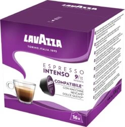 Lavazza Espresso Intenso Capsules - Geschikt Voor Dolce Gusto Apparaat - 6 X 16 Stuks 9 Lavazza Espresso Intenso Capsules - Geschikt Voor Dolce Gusto Apparaat - 6 X 16 Stuks -Koffiebenodigdheden Winkel 1187x1200