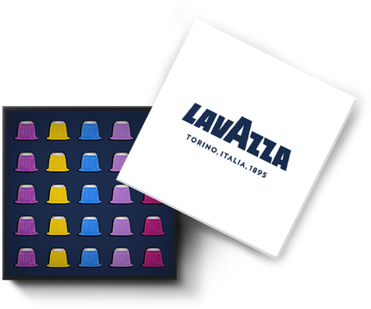 Lavazza Nespresso®* Compatible Cups Proefpakket - 25 Cups Nespresso Compatible Cups 3 Lavazza Nespresso®* Compatible Cups Proefpakket - 25 Cups Nespresso Compatible Cups