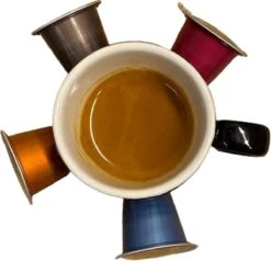 100 Capsules Epic Coffee - Espresso - Nespresso® Compatible Aluminium Capsules - RFA Keurmerk - Doos 100 Stuks -Koffiebenodigdheden Winkel 1200x1158