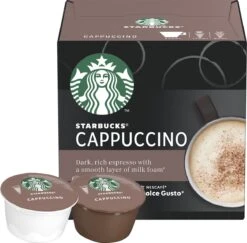 Starbucks By Dolce Gusto Cappuccino Capsules - 36 Koffiecups -Koffiebenodigdheden Winkel 1200x1179