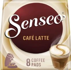 Senseo Café Latte Koffiepads - 2/9 Intensiteit - 4 X 8 Pads 16 Senseo Café Latte Koffiepads - 2/9 Intensiteit - 4 X 8 Pads -Koffiebenodigdheden Winkel 1200x1184 7