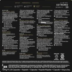 L'OR Lungo Estremo (10) - 10 X 20 Koffiecups 16 L'OR Lungo Estremo (10) - 10 X 20 Koffiecups -Koffiebenodigdheden Winkel 1200x1186 8