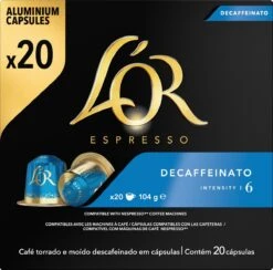 L'OR Espresso Decaffeinato (6) - 10 X 20 Koffiecups 21 L'OR Espresso Decaffeinato (6) - 10 X 20 Koffiecups -Koffiebenodigdheden Winkel 1200x1187 7