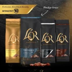 L'OR Espresso Fortissimo Koffiebonen (10) - 4 X 500 Gram 18 L'OR Espresso Fortissimo Koffiebonen (10) - 4 X 500 Gram -Koffiebenodigdheden Winkel 1200x1200 224