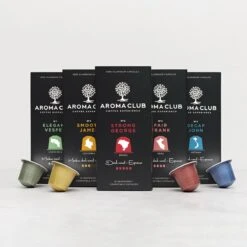 Aroma Club - Nespresso Compatible Capsules (120 St.) - No. 5 Decaf John - Intensiteit 3/5 - Decaf - 100% Aluminium Koffiecups -Koffiebenodigdheden Winkel 1200x1200 51
