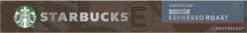 Starbucks By Nespresso Espresso Decafé Capsules - 120 Koffiecups 13 Starbucks By Nespresso Espresso Decafé Capsules - 120 Koffiecups -Koffiebenodigdheden Winkel 1200x159
