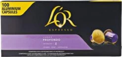 L'Or Espresso Profondo Koffiecups - 10 X 10 Stuks -Koffiebenodigdheden Winkel 1200x565