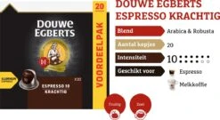 Douwe Egberts Espresso Krachtig Koffiecups - Intensiteit 10/12 - 10 X 20 Capsules 14 Douwe Egberts Espresso Krachtig Koffiecups - Intensiteit 10/12 - 10 X 20 Capsules -Koffiebenodigdheden Winkel 1200x654