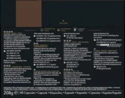 L'OR Espresso Forza Koffiecups - Intensiteit 9/12 - 4 X 40 Capsules -Koffiebenodigdheden Winkel 1200x942