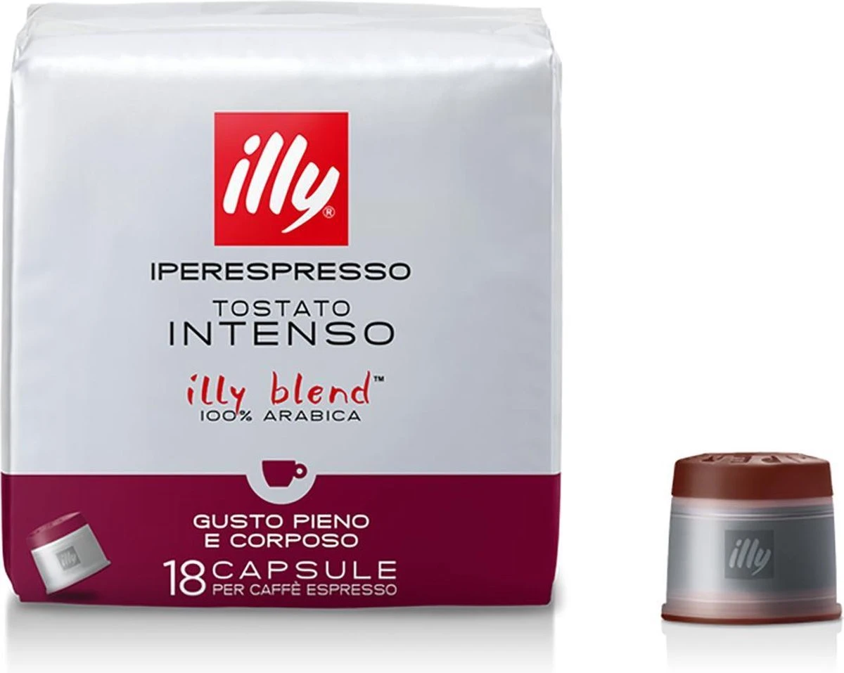 Illy Iperespresso Intenso 18 Capsules 3 Illy Iperespresso Intenso 18 Capsules