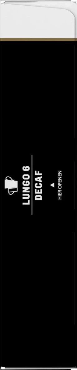 Douwe Egberts Lungo Decaf Koffiecups - Intensiteit 6/12 - 10 X 10 Capsules 19 Douwe Egberts Lungo Decaf Koffiecups - Intensiteit 6/12 - 10 X 10 Capsules -Koffiebenodigdheden Winkel 251x1200 1