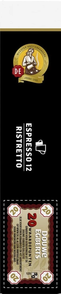 Douwe Egberts Espresso Ristretto (12) - 10 X 20 Koffiecups 15 Douwe Egberts Espresso Ristretto (12) - 10 X 20 Koffiecups -Koffiebenodigdheden Winkel 253x1200 3