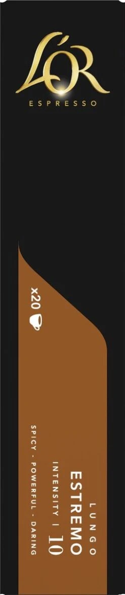 L'OR Lungo Estremo (10) - 10 X 20 Koffiecups 19 L'OR Lungo Estremo (10) - 10 X 20 Koffiecups -Koffiebenodigdheden Winkel 253x1200 9