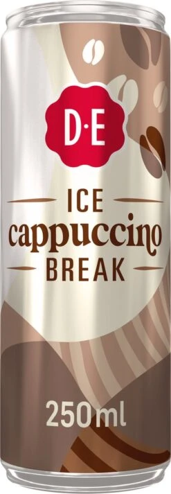 Douwe Egberts Ice Cappuccino IJskoffie - 12 X 250 Ml 11 Douwe Egberts Ice Cappuccino IJskoffie - 12 X 250 Ml -Koffiebenodigdheden Winkel 416x1200 3