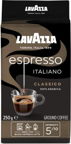 Lavazza Espresso Italiano Classico Gemalen / Filterkoffie - 8 X 250 Gram 11 Lavazza Espresso Italiano Classico Gemalen / Filterkoffie - 8 X 250 Gram -Koffiebenodigdheden Winkel 594x1200