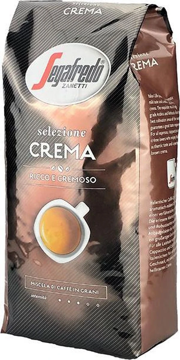 Segafredo Selezione Crema Koffiebonen - 8 X 1 Kg 4 Segafredo Selezione Crema Koffiebonen - 8 X 1 Kg - Afbeelding 2