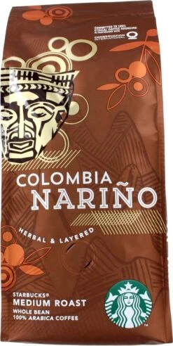 Starbucks® Colombia Nariño™ Koffiebonen 1KG (4x250gram)