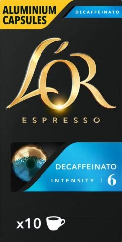 L'OR Espresso Decaffeinato Koffiecups - Intensiteit 6/12 - 10 X 10 Capsules 21 L'OR Espresso Decaffeinato Koffiecups - Intensiteit 6/12 - 10 X 10 Capsules -Koffiebenodigdheden Winkel 607x1200 10