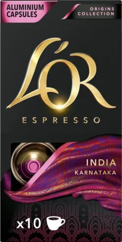 L'OR Espresso Origins India (10) - 10 X 10 Koffiecups -Koffiebenodigdheden Winkel 607x1200 3