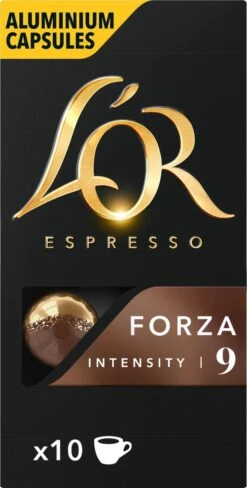 L'OR Espresso Forza Koffiecups - Intensiteit 9/12 - 10 X 10 Capsules 13 L'OR Espresso Forza Koffiecups - Intensiteit 9/12 - 10 X 10 Capsules -Koffiebenodigdheden Winkel 607x1200 8