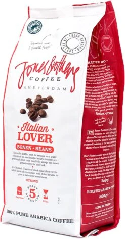 Jones Brothers Coffee Koffiebonen Italian Lover – 6 X 500 Gram 13 Jones Brothers Coffee Koffiebonen Italian Lover – 6 X 500 Gram -Koffiebenodigdheden Winkel 627x1200 2