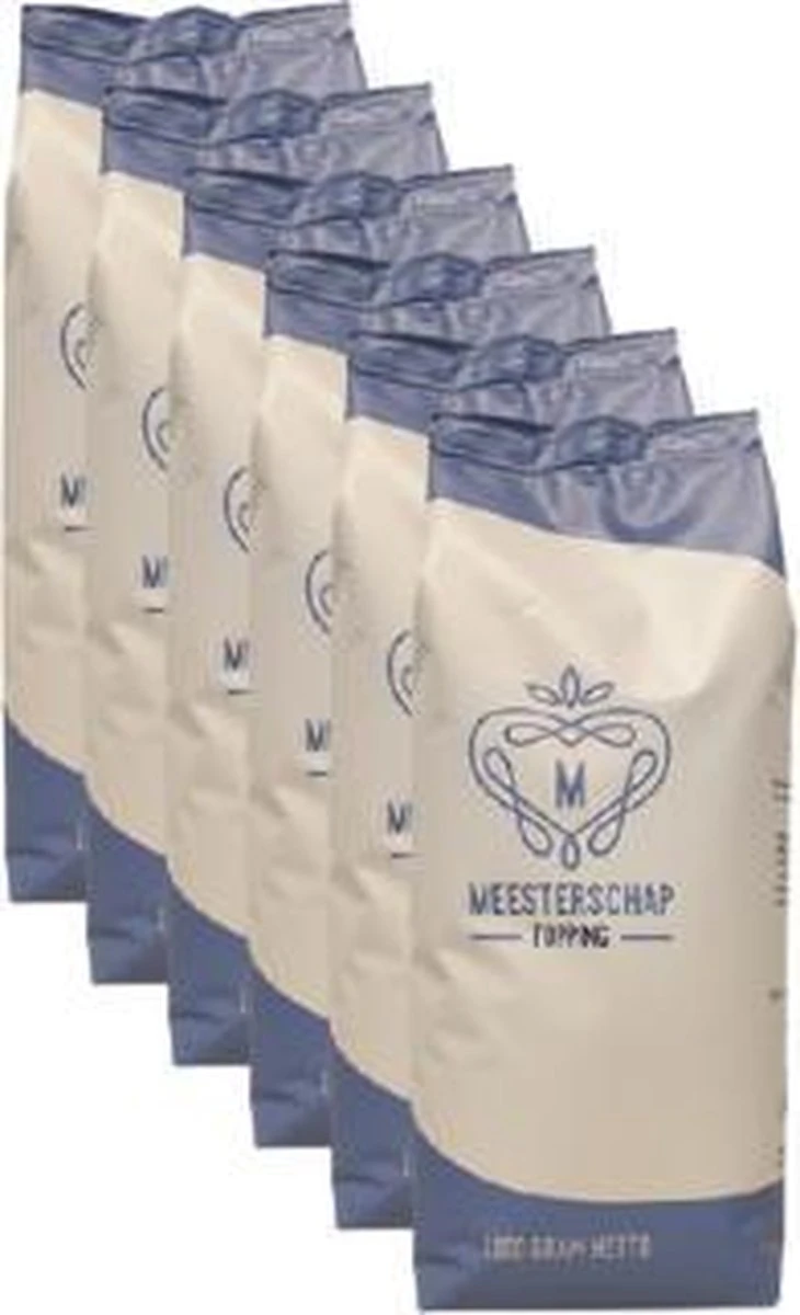 Meesterschap Cappuccino Topping - 6 X 1 Kg 2 Meesterschap Cappuccino Topping - 6 X 1 Kg
