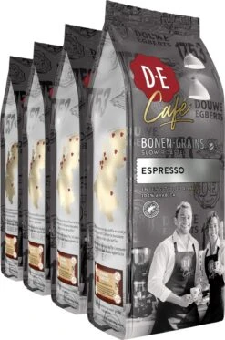 Douwe Egberts D.E Café Espresso Koffiebonen - Intensiteit 7/9 - 4 X 500 Gram