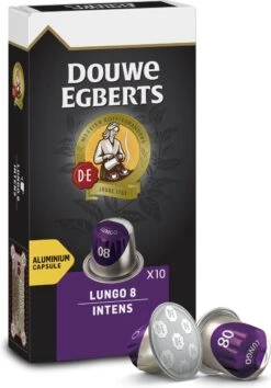 Douwe Egberts Lungo Intens Koffiecups - Intensiteit 8/12 - 10 X 10 Capsules 21 Douwe Egberts Lungo Intens Koffiecups - Intensiteit 8/12 - 10 X 10 Capsules -Koffiebenodigdheden Winkel 837x1200