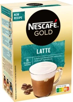 Nescafé Gold Latte Macchiato Oploskoffie - 6 Doosjes à 8 Zakjes 11 Nescafé Gold Latte Macchiato Oploskoffie - 6 Doosjes à 8 Zakjes -Koffiebenodigdheden Winkel 856x1200 2