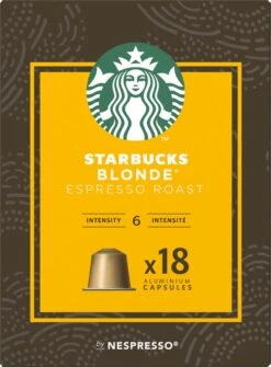 Starbucks By Nespresso Capsules Blonde Espresso Roast - 7 Doosjes à 18 Koffiecups 8 Starbucks By Nespresso Capsules Blonde Espresso Roast - 7 Doosjes à 18 Koffiecups -Koffiebenodigdheden Winkel 884x1200 1