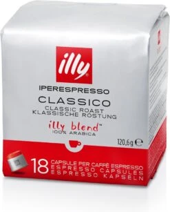 Illy - Iperespresso Koffie Home Classico 6 X 18 Capsules -Koffiebenodigdheden Winkel 965x1200 3