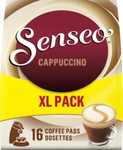 Senseo Cappuccino Koffiepads - 2/9 Intensiteit - 4 X 16 Pads - Voordeelverpakking 17 Senseo Cappuccino Koffiepads - 2/9 Intensiteit - 4 X 16 Pads - Voordeelverpakking -Koffiebenodigdheden Winkel 981x1200 1