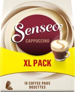 Senseo Cappuccino Koffiepads - 2/9 Intensiteit - 4 X 16 Pads - Voordeelverpakking 15 Senseo Cappuccino Koffiepads - 2/9 Intensiteit - 4 X 16 Pads - Voordeelverpakking -Koffiebenodigdheden Winkel 982x1200 1